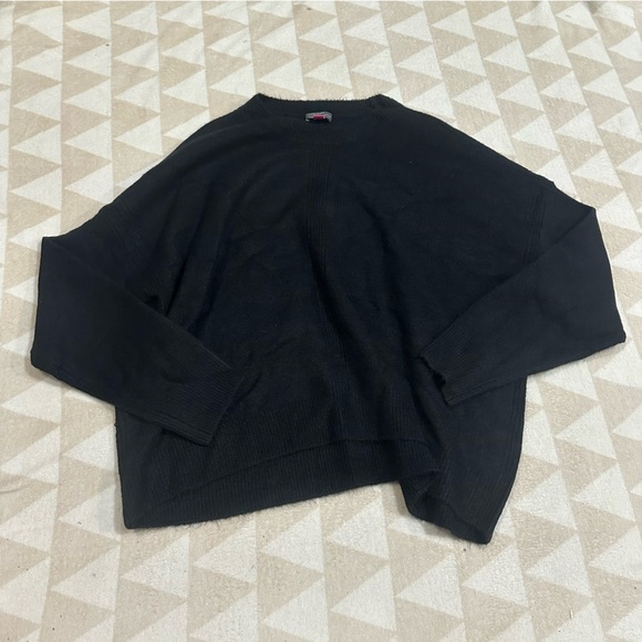 Vince Camuto long dolman sleeve sweater black - Picture 1 of 3